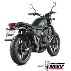 Escape Honda CL 500 2023-2024 MIVV HR-1 Black H.090.LH1BA - vista 2