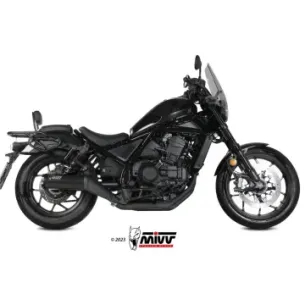 Escape Honda CMX 1100 Rebel 2022-2024 MIVV HR-1 Black H.092.LH1BA - vista 1