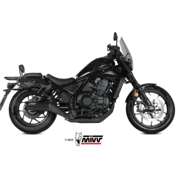 Escape Honda CMX 1100 Rebel 2022-2024 MIVV HR-1 Black H.092.LH1BA - vista 1