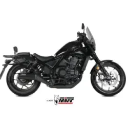 Escape Honda CMX 1100 Rebel 2022-2024 MIVV HR-1 Black H.092.LH1BA - vista 1