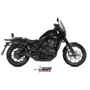 Escape Honda CMX 1100 Rebel 2022-2024 MIVV HR-1 Black copa Carbono corta H.092.LH1BC - vista 1