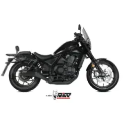 Escape Honda CMX 1100 Rebel 2022-2024 MIVV HR-1 Black copa Carbono corta H.092.LH1BC - vista 1