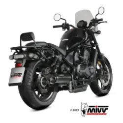 Escape Honda CMX 1100 Rebel 2022-2024 MIVV HR-1 Black copa Carbono corta H.092.LH1BC - vista 2