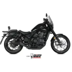 Escape Honda CMX 1100 Rebel 2022-2024 MIVV HR-1 Black copa Carbono H.092.LH1BG - vista 1