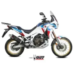 Escape Honda CRF 1100 L Africa Twin 2020-2023 MIVV Dakar Black H.079.LEKB - vista 1