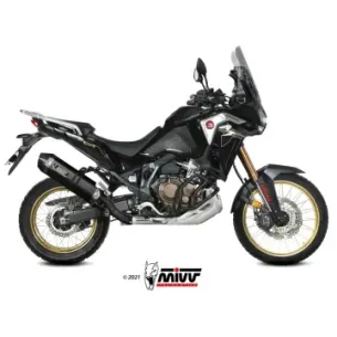 Escape Honda CRF 1100 L Africa Twin 2020-2023 MIVV Speed Edge Black H.079.LRB - vista 1