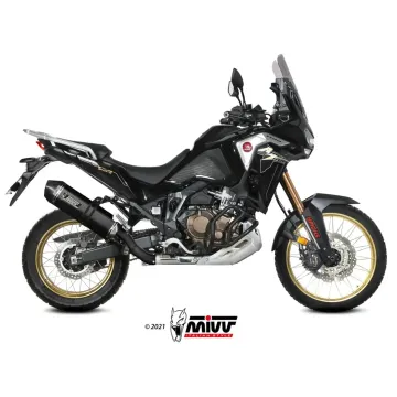 Escape Honda CRF 1100 L Africa Twin 2020-2023 MIVV Speed Edge Black H.079.LRB - vista 1