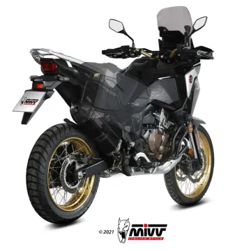 Escape Honda CRF 1100 L Africa Twin 2020-2023 MIVV Speed Edge Black H.079.LRB - vista 2