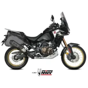 Escape Honda CRF 1100 L Africa Twin 2020-2023 MIVV Speed Edge Inox H.079.LRX - vista 1 2