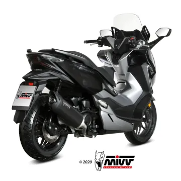 Escape Honda Forza 300 2018-2020 MIVV Mover Black MV.HO.0002.LV - vista 2