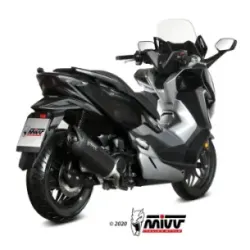 Escape Honda Forza 300 2018-2020 MIVV Mover Black MV.HO.0002.LV - vista 2