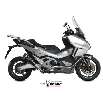 Escape Honda Forza 750 2021-2025 MIVV Delta Race Black H.080.LDRB - vista 1