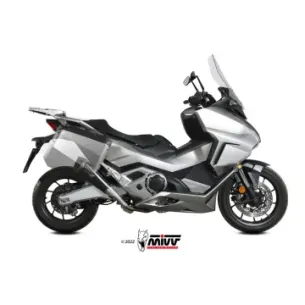 Escape Honda Forza 750 2021-2025 MIVV Delta Race Black H.080.LDRB - vista 1 2