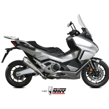 Escape Honda Forza 750 2021-2025 MIVV Delta Race Inox H.080.LDRX - vista 1