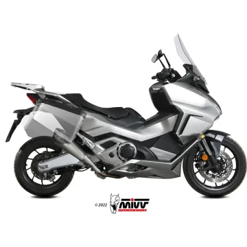 Escape Honda Forza 750 2021-2025 MIVV Delta Race Inox H.080.LDRX - vista 2