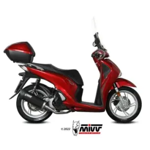 Escape completo Honda SH 125 2017-2019 MIVV Mover Black MV.HO.0005.LV - vista 1