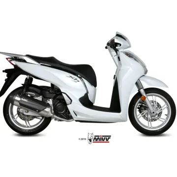 Escape completo Honda SH 300 2015-2016 MIVV Urban homologado C.HO.0007.K - vista 1