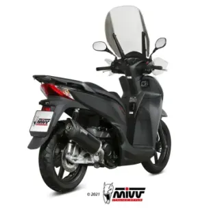 Escape Honda SH 300 2007-2020 MIVV Mover Black MV.HO.0001.LV - vista 1 2