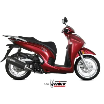 Escape Honda SH 350 2022-2024 MIVV Mover Black MV.HO.0004.LV - vista 1