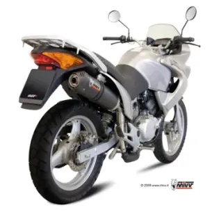 Escape Honda XL 125 Varadero 2007-2011 MIVV Oval Carbono copa Carbono H.044.L3C - vista 1 2