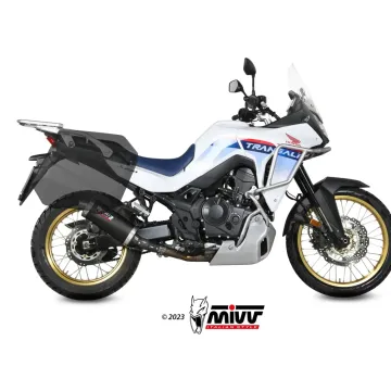 Escape Honda XL750 Transalp 2023-2024 MIVV Oval Black H.086.LZ - vista 2