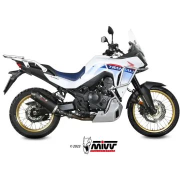 Escape Honda XL750 Transalp 2023-2024 MIVV Oval Black copa Carbono H.086.LZC - vista 1