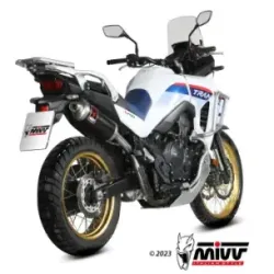 Escape Honda XL750 Transalp 2023-2024 MIVV Dakar Black H.087.LDKB - vista 2