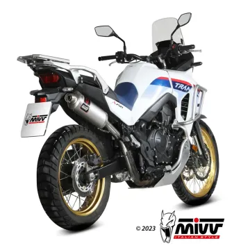 Escape Honda XL750 Transalp 2023-2024 MIVV Dakar Inox H.087.LDKX - vista 2
