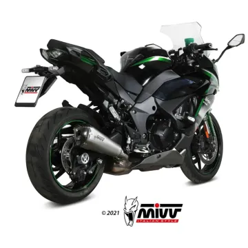 Escape Kawasaki Ninja 1000 SX- Tourer 2020-2025 MIVV Delta Race Inox K.054.LDRX - vista 2