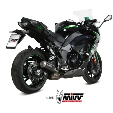 Escape Kawasaki Ninja 1000 SX- Tourer 2020-2025 MIVV MK3 Carbono K.054.SM3C - vista 2