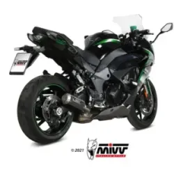 Escape Kawasaki Ninja 1000 SX- Tourer 2020-2025 MIVV MK3 Carbono K.054.SM3C - vista 2