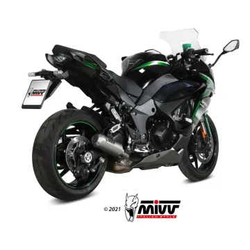 Escape Kawasaki Ninja 1000 SX- Tourer 2020-2025 MIVV MK3 Inox K.054.SM3X - vista 2