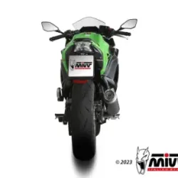 Escape completo Kawasaki Ninja 650 2024-2025 MIVV GP Pro Carbono K.058.L2P - vista 3