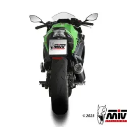 Escape completo Kawasaki Ninja 650 2024-2025 MIVV GP Pro Black K.058.LXBP - vista 3