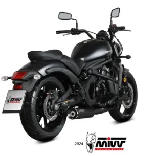 Escape completo Kawasaki Vulcan S 650 2017-2023 MIVV HR-1 Black copa Aluminio K.060.SH1BAN - vista 1 2