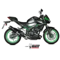 Escape Kawasaki Z500 2024-2025 MIVV AK-1 Black copa Carbono K.061.LZK - vista 1