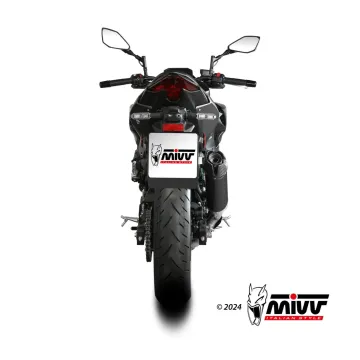 Escape Kawasaki Z500 2024-2025 MIVV AK-1 Black copa Carbono K.061.LZK - vista 3
