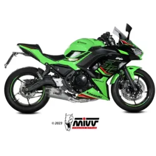 Escape completo Kawasaki Z650 2024-2025 MIVV Delta Race Inox K.057.LDRX - vista 1