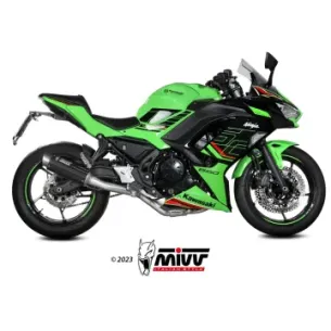 Escape completo Kawasaki Z650 2024-2025 MIVV GP Pro Carbono K.058.L2P - vista 1