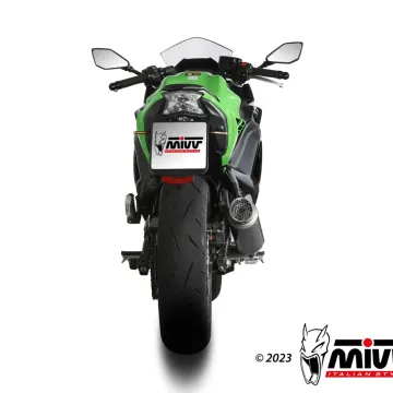 Escape completo Kawasaki Z650 2024-2025 MIVV GP Pro Carbono K.058.L2P - vista 3