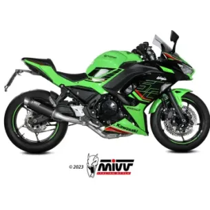 Escape completo Kawasaki Z650 2024-2025 MIVV GP Pro Black K.058.LXBP - vista 1