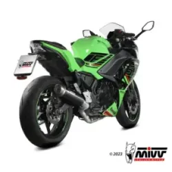 Escape completo Kawasaki Z650 2024-2025 MIVV GP Pro Black K.058.LXBP - vista 2