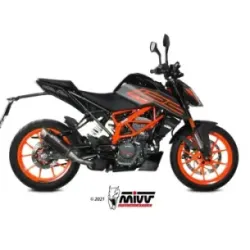 Escape KTM 125 Duke 2021-2023 MIVV GP Pro Black KT.025.LXBP - vista 1