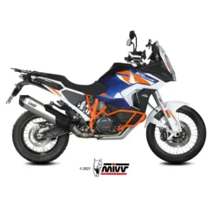Escape KTM 1290 Super Adventure 2021-2024 MIVV Speed Edge Titanio KT.027.LRT - vista 1