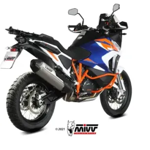 Escape KTM 1290 Super Adventure 2021-2024 MIVV Speed Edge Titanio KT.027.LRT - vista 1 2
