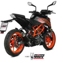 Escape KTM 390 Duke 2021-2023 MIVV GP Pro Black KT.025.LXBP - vista 2