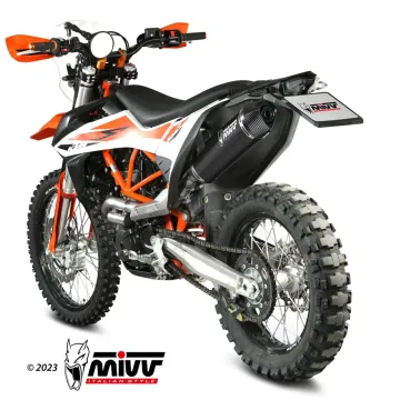 Escape KTM 690 Enduro R 2019-2020 MIVV STR1 Black M.KT.031.LXBC - vista 2