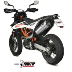 Escape KTM 690 SMC R 2019-2020 MIVV STR1 Inox M.KT.031.LXC - vista 2