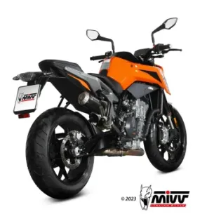 Escape KTM 790 Duke 2023-2024 MIVV MK3 Black KT.020.SM3B - vista 1 2