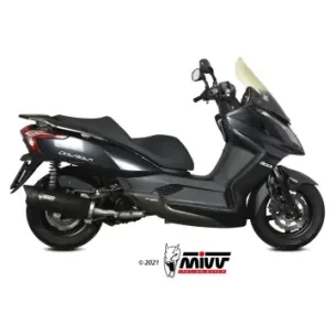 Escape completo Kymco Superdink 300 2009-2017 MIVV Mover Black MV.KY.0003.LV - vista 1